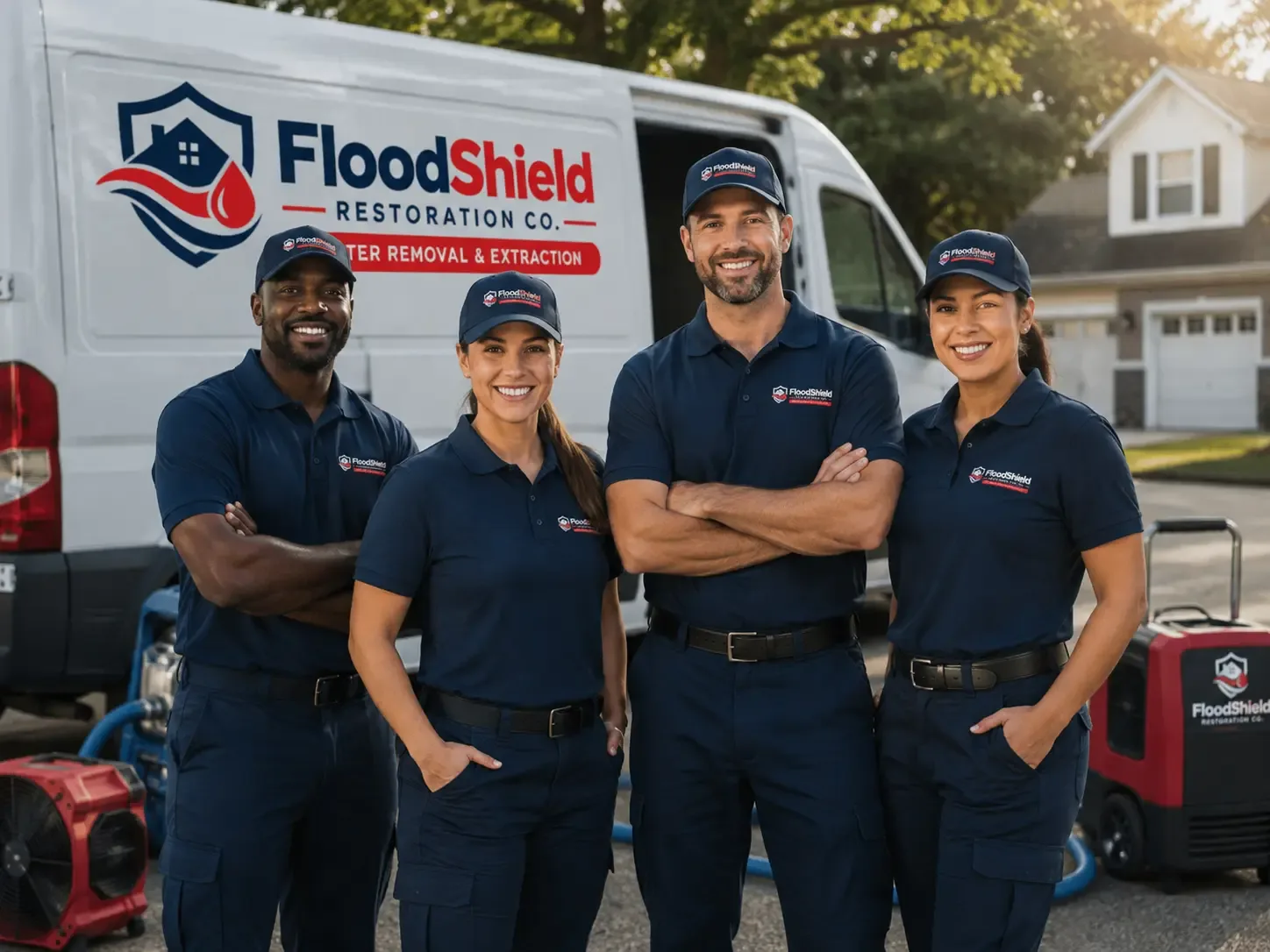 Flood Damage Restoration company in Oakwood, TX