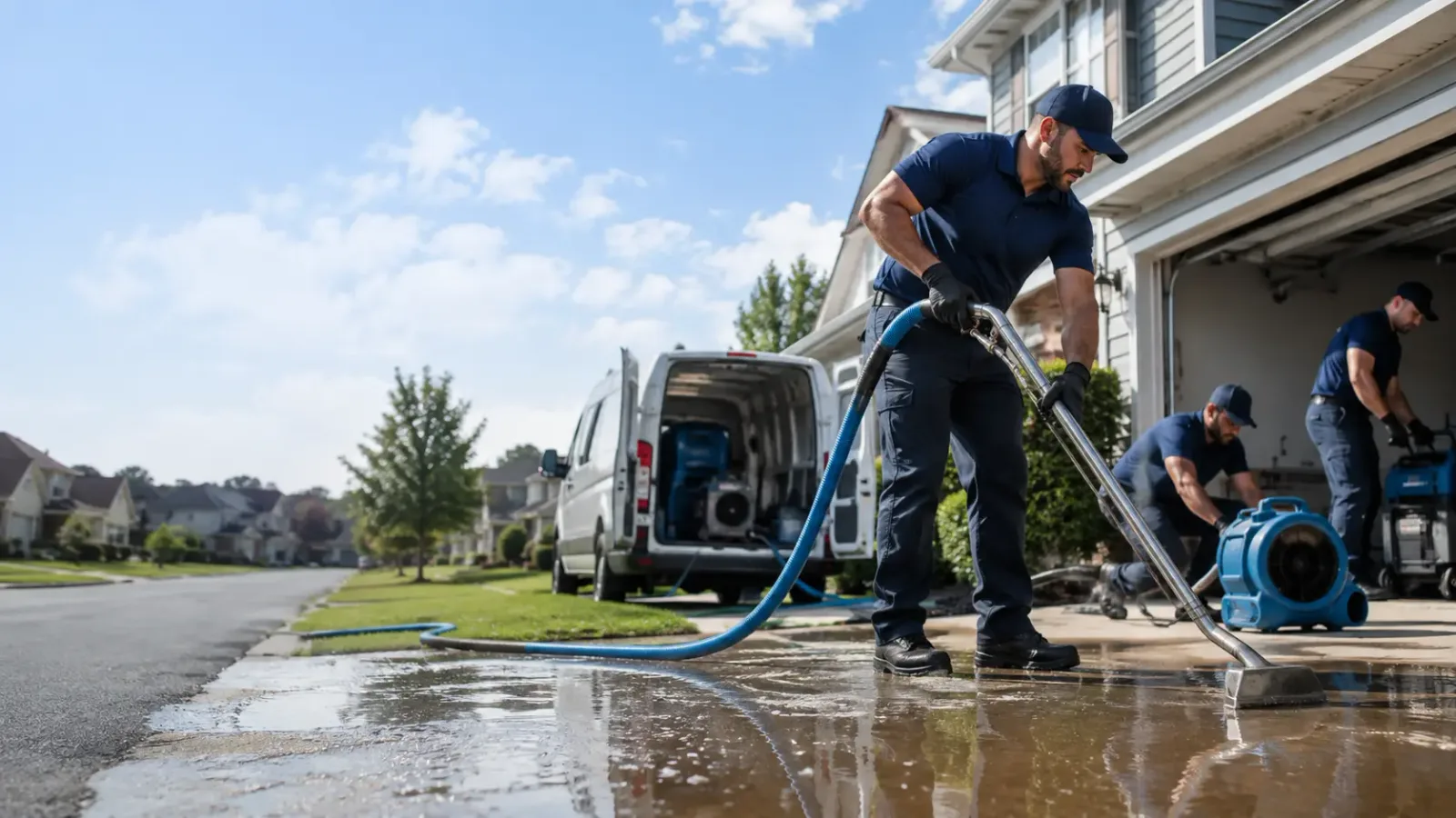 Flood Damage Restoration in Oakwood, TX